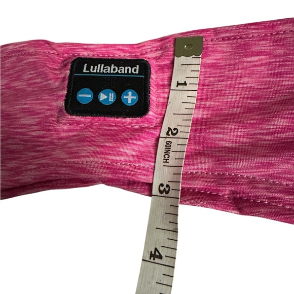 LULLALEISURE LULLABAND Wireless Headband Pink w/ Pouch EUC - Picture 8 of 11